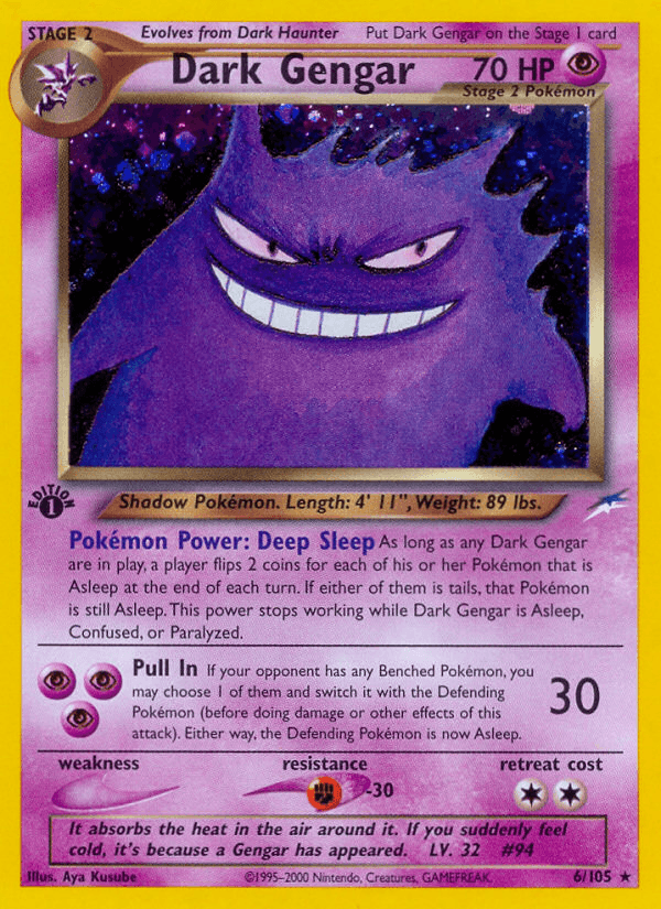 Dark Gengar Neo Destiny