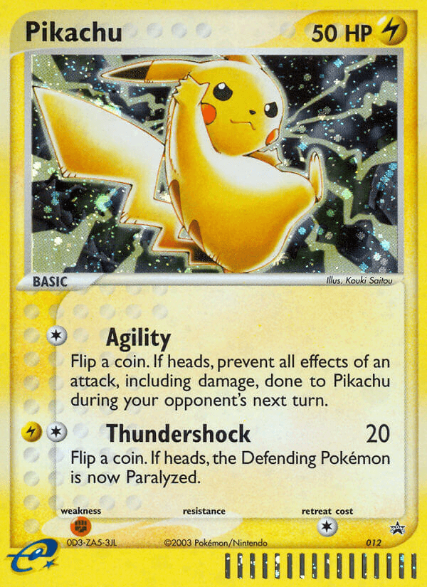 Pikachu Nintendo Black Star Promos