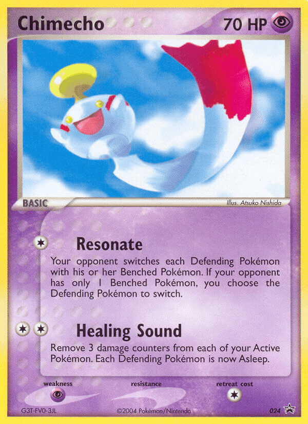 Chimecho Nintendo Black Star Promos