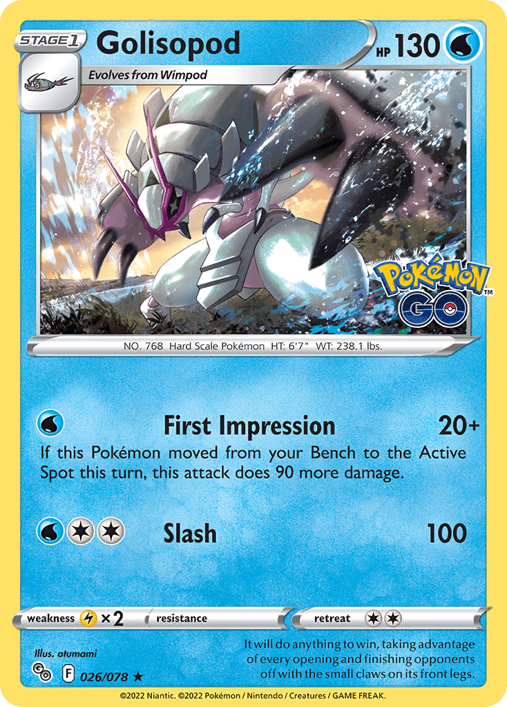 Golisopod Pokémon GO