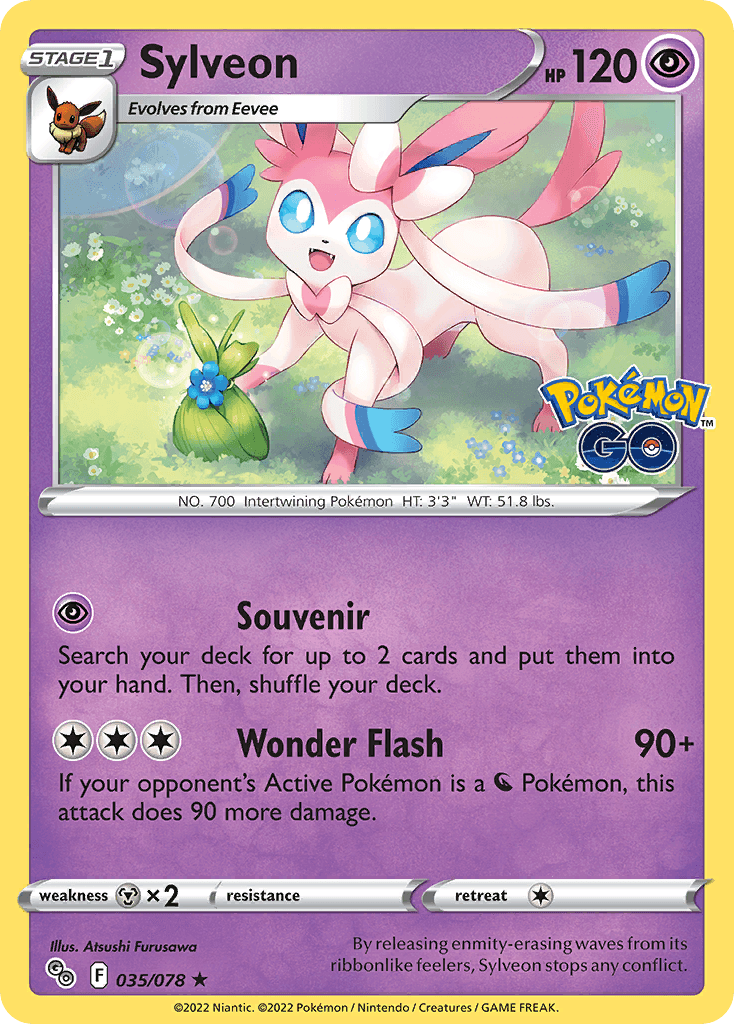 Sylveon Pokémon GO