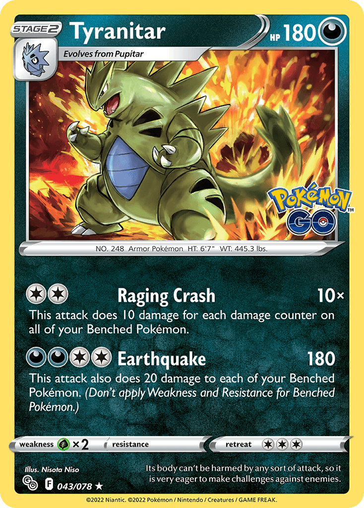 Tyranitar Pokémon GO