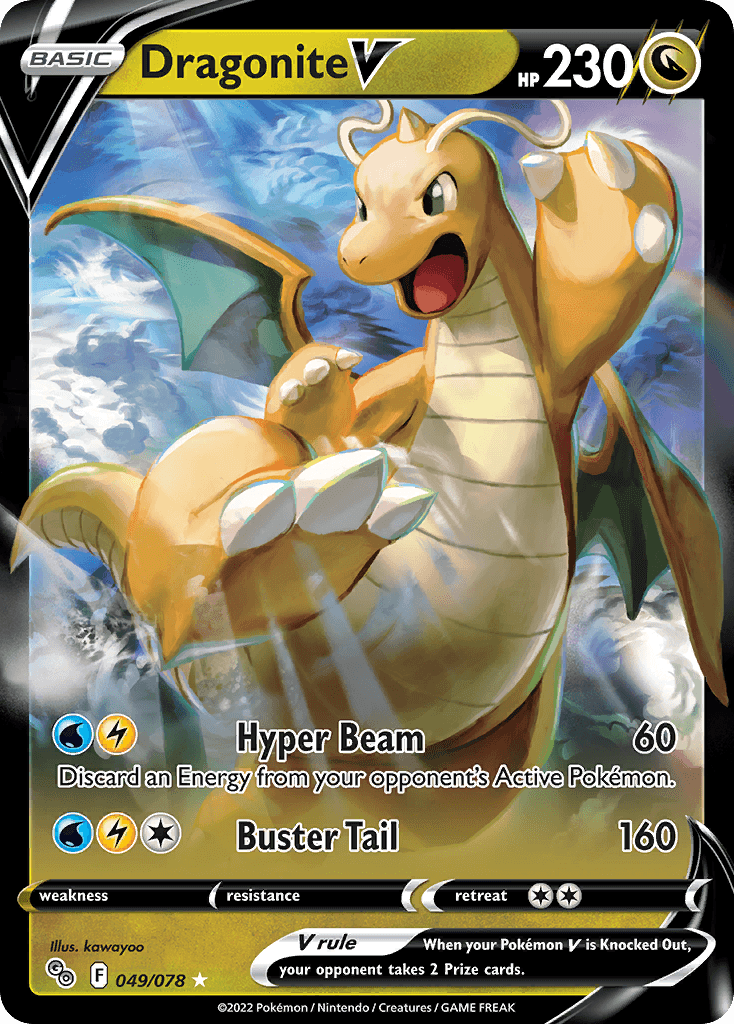 Dragonite V Pokémon GO