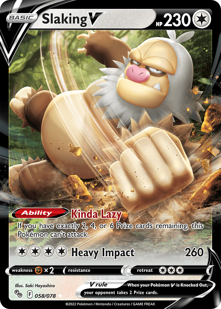 Slaking V Pokémon GO