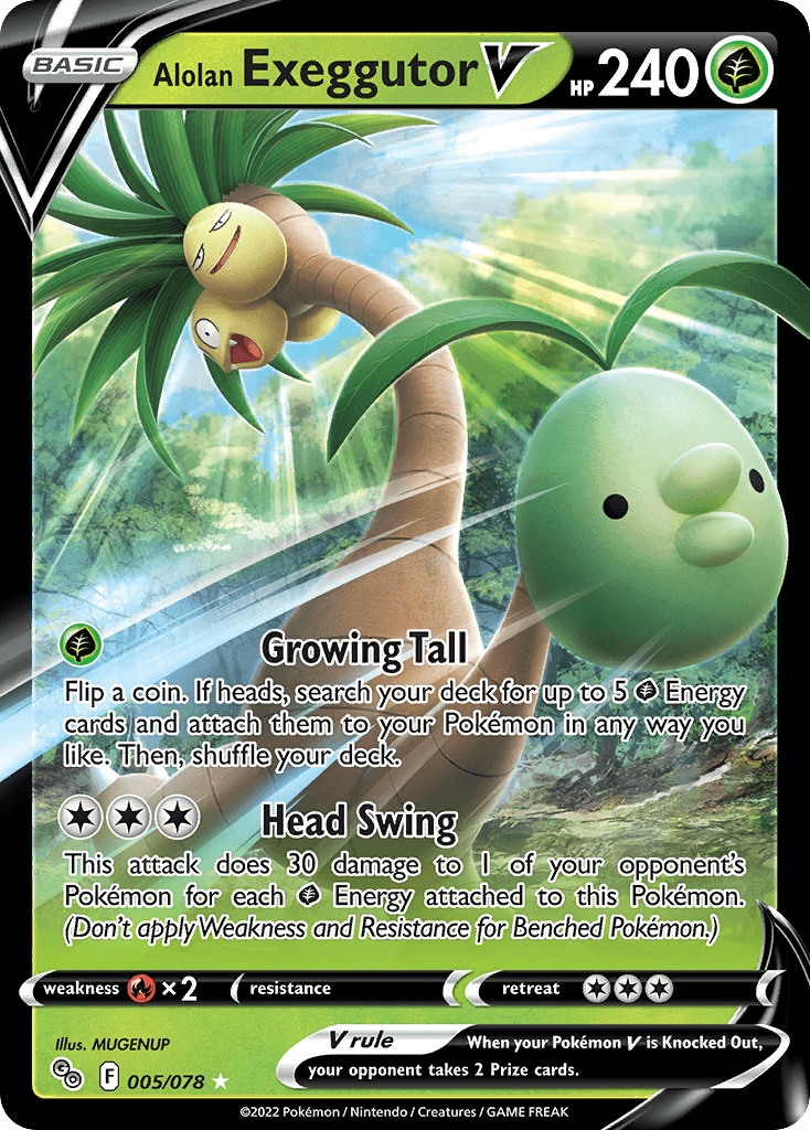 Alolan Exeggutor V Pokémon GO