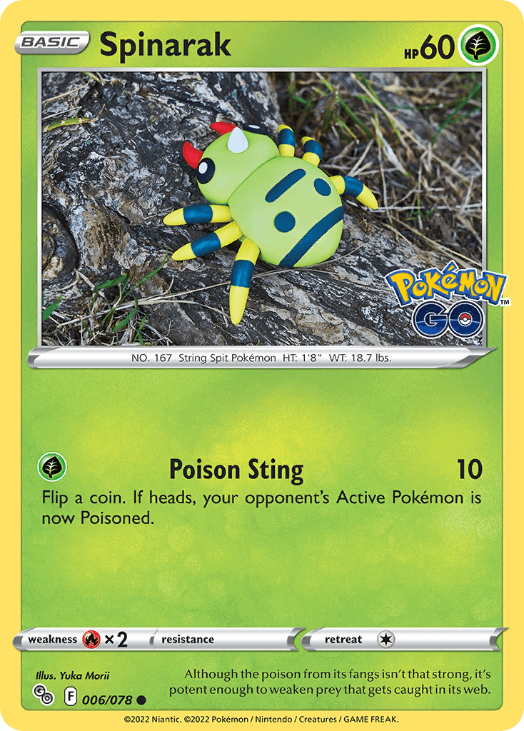 Spinarak Pokémon GO