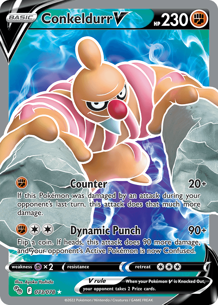 Conkeldurr V Pokémon GO