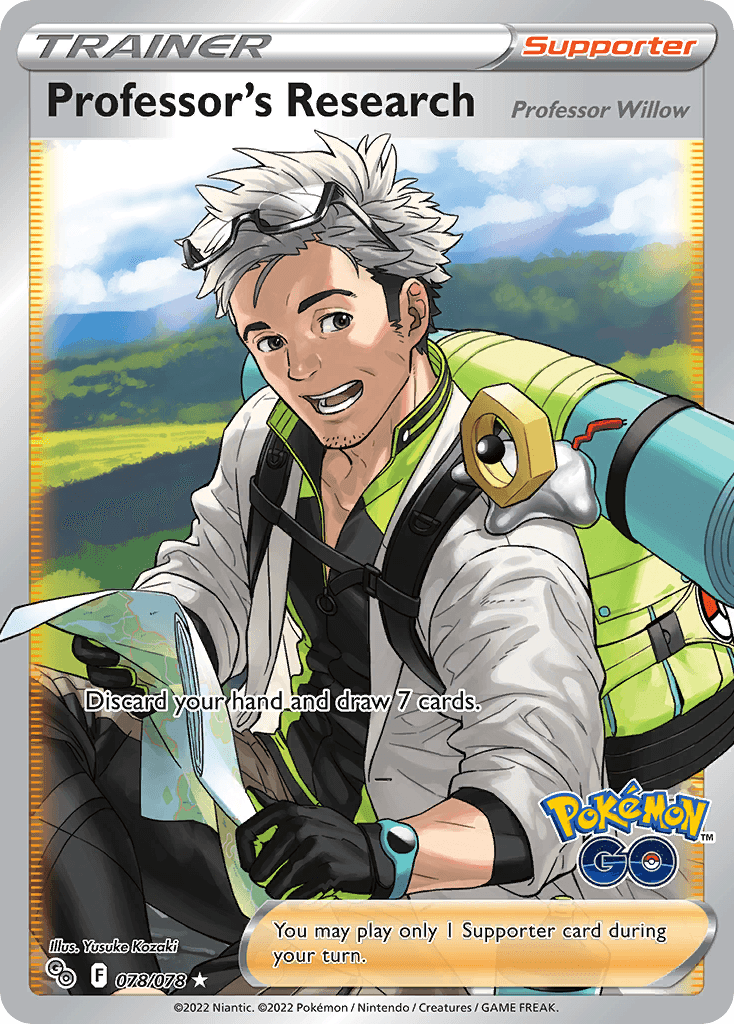 Professor's Research Pokémon GO