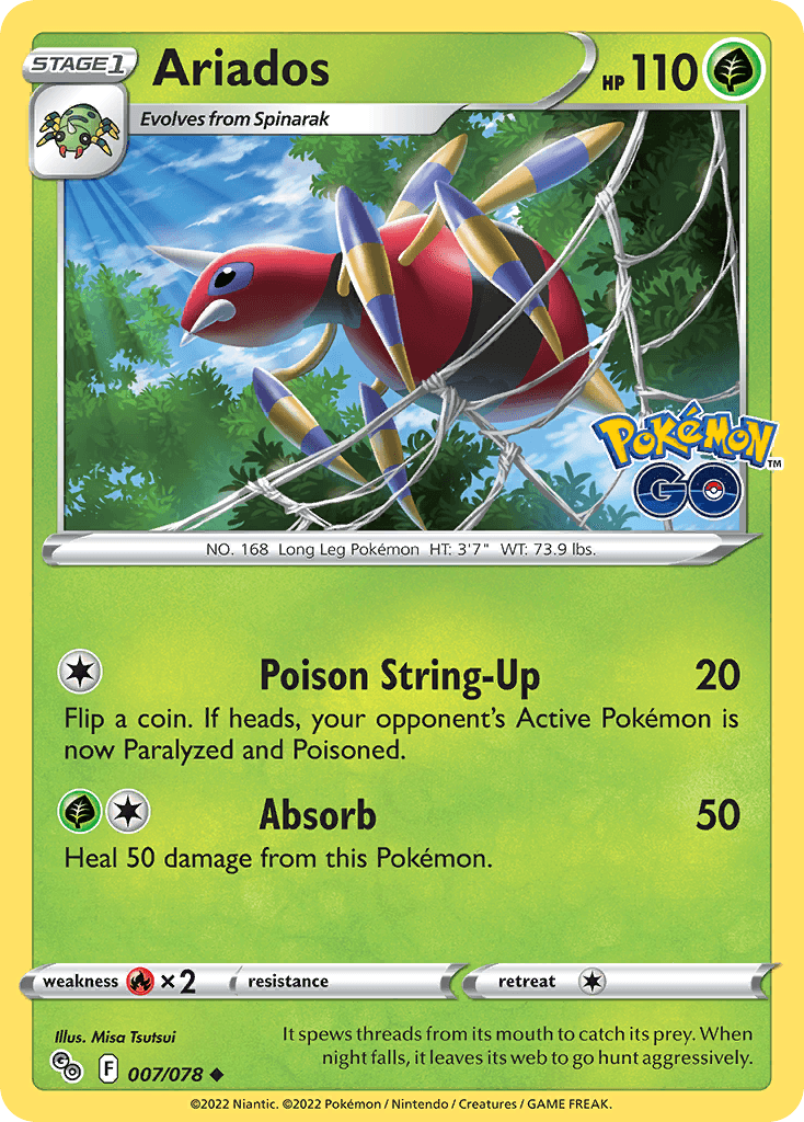 Ariados Pokémon GO
