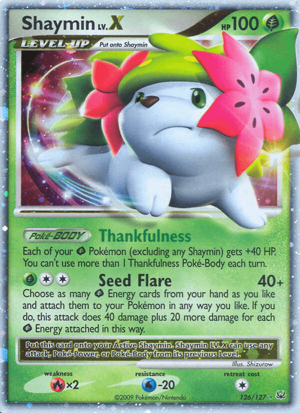 Shaymin LV.X Platinum