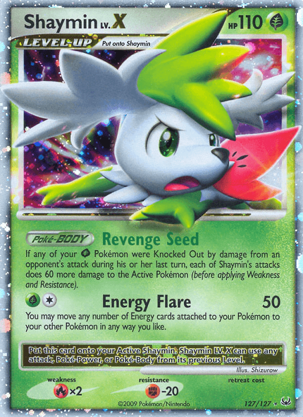 Shaymin LV.X Platinum