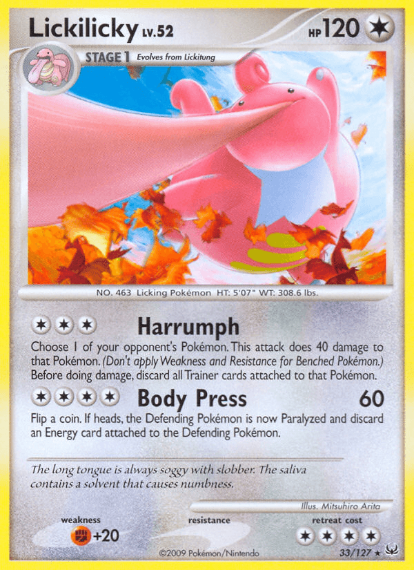 Lickilicky Platinum