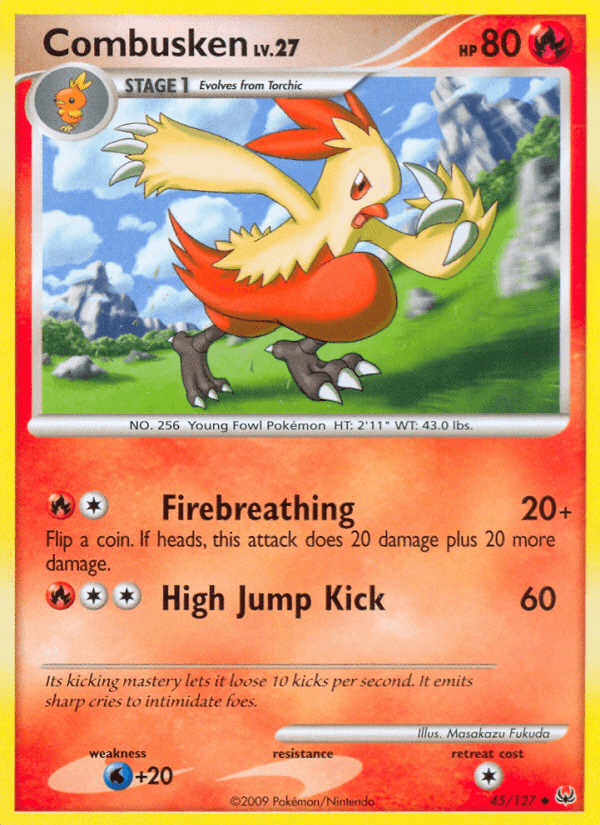 Combusken Platinum