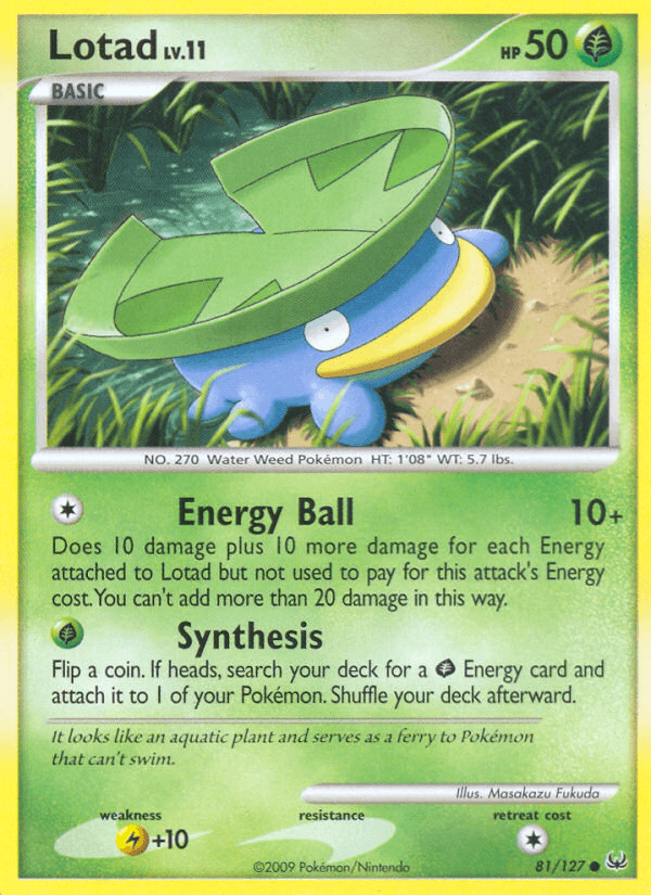 Lotad Platinum