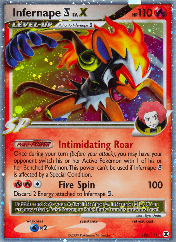 Infernape E4 LV.X Rising Rivals