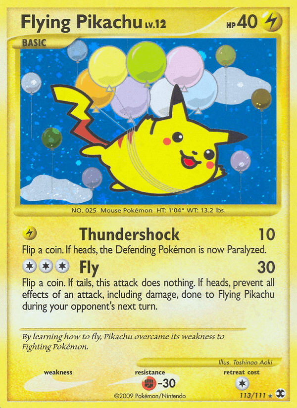 Flying Pikachu Rising Rivals