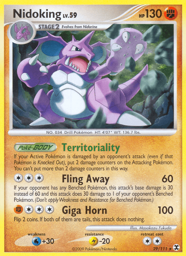 Nidoking Rising Rivals