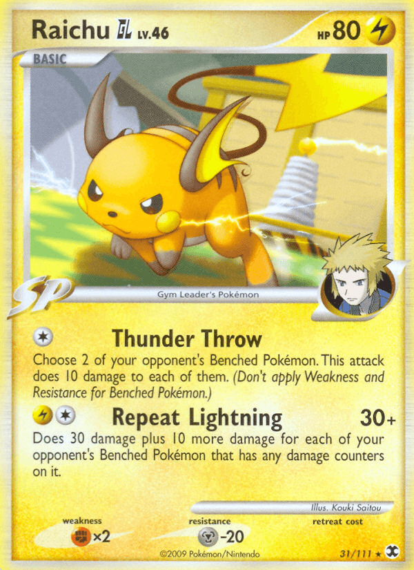 Raichu GL Rising Rivals