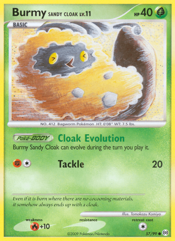 Burmy Sandy Cloak Arceus