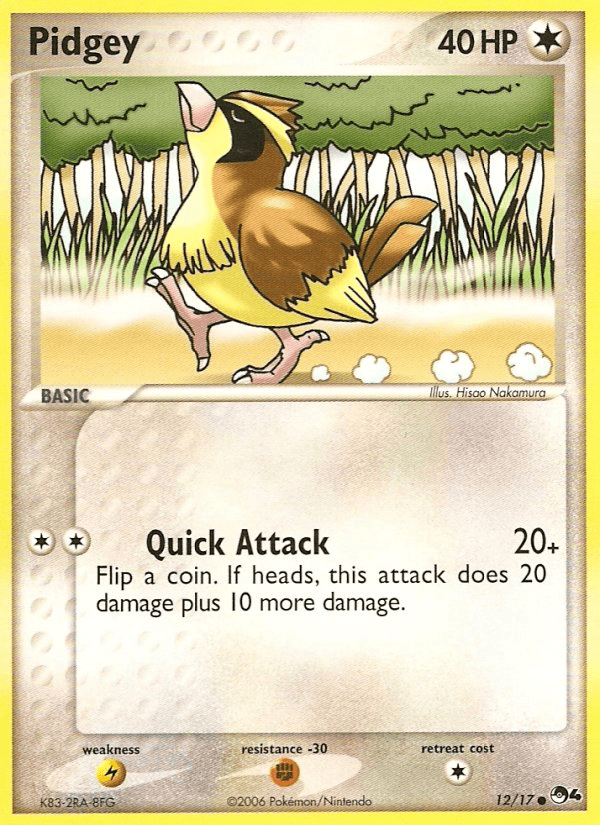 Pidgey POP Series 4