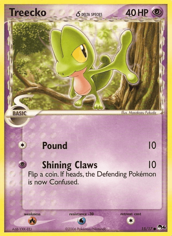 Treecko δ POP Series 4