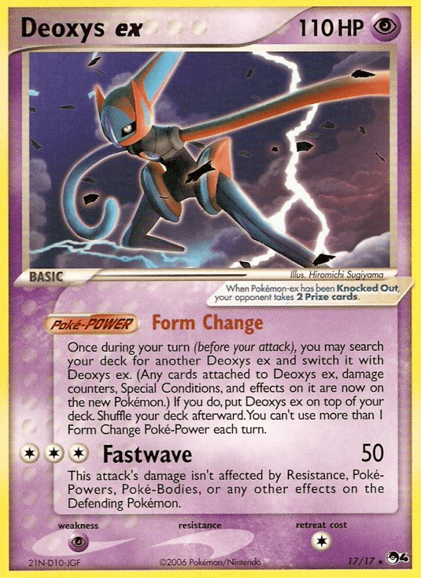 Deoxys ex POP Series 4