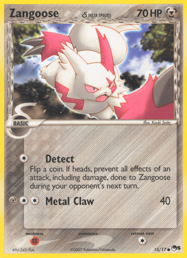 Zangoose δ POP Series 5