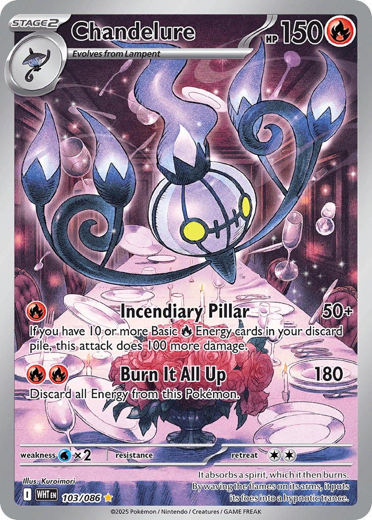 Chandelure White Flare