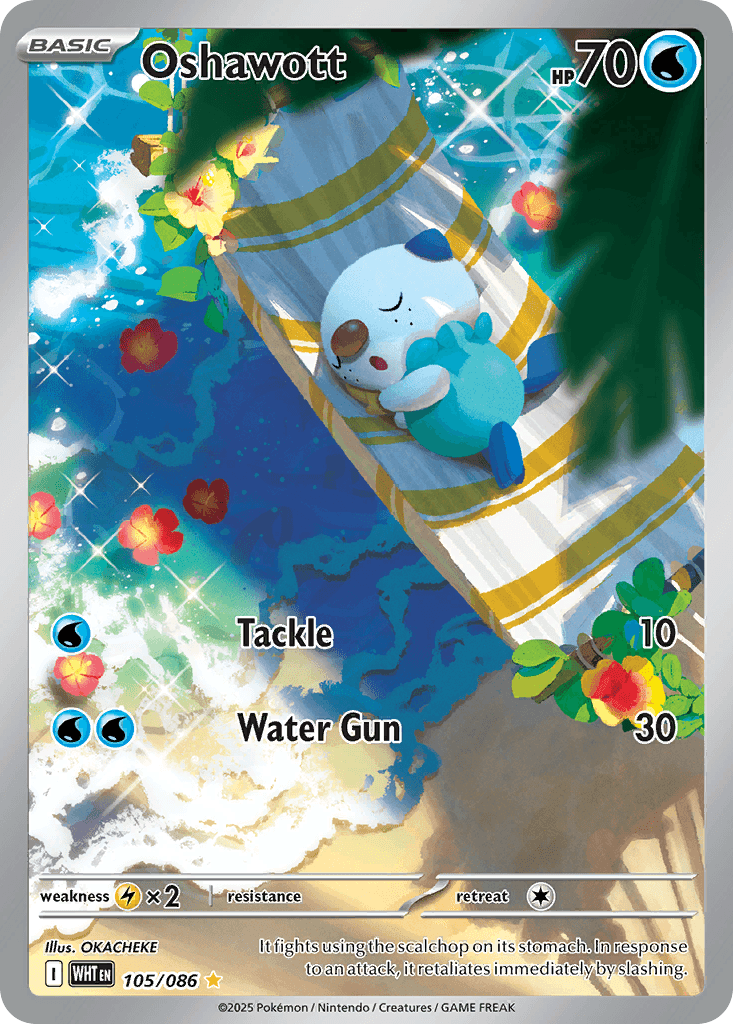 Oshawott White Flare