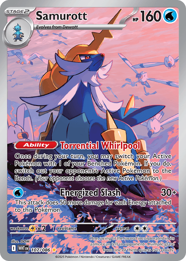 Samurott White Flare
