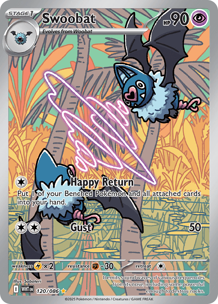 Swoobat White Flare