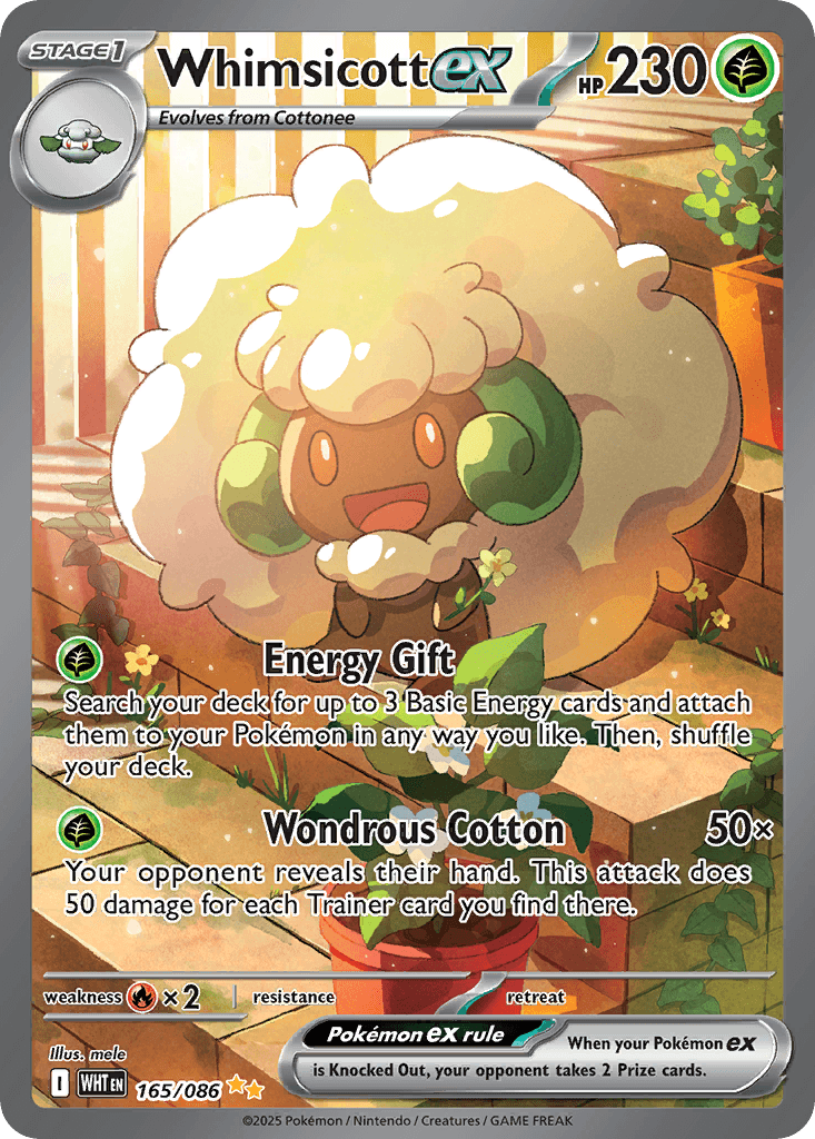 Whimsicott ex White Flare