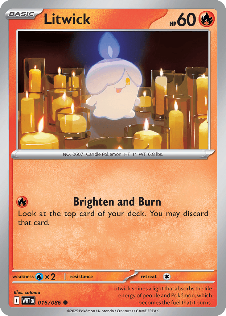 Litwick White Flare