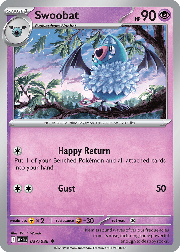 Swoobat White Flare