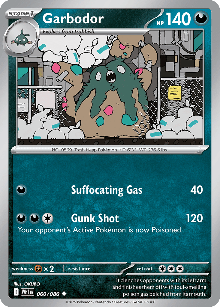 Garbodor White Flare
