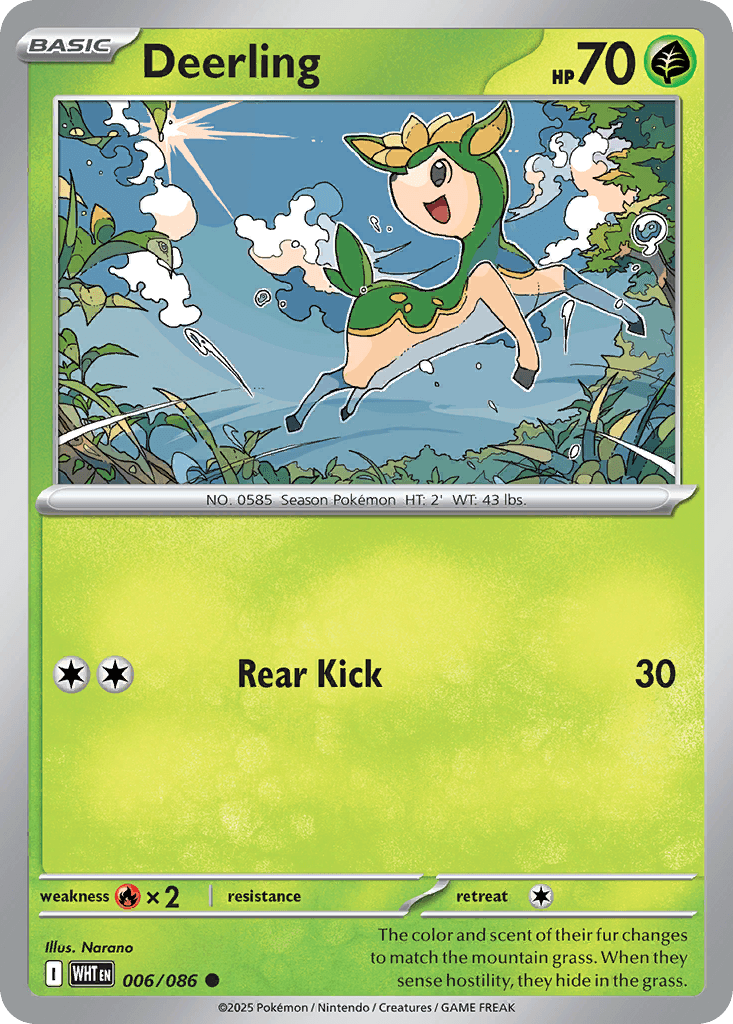 Deerling White Flare