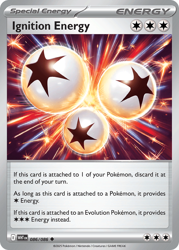 Ignition Energy White Flare