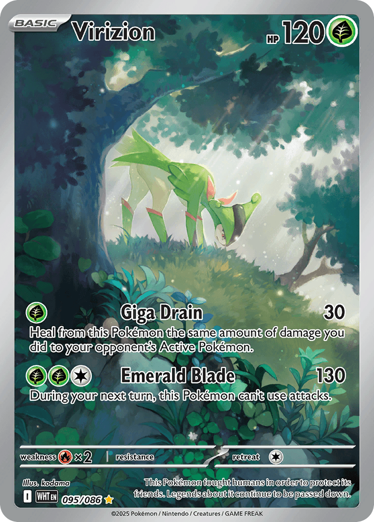 Virizion White Flare