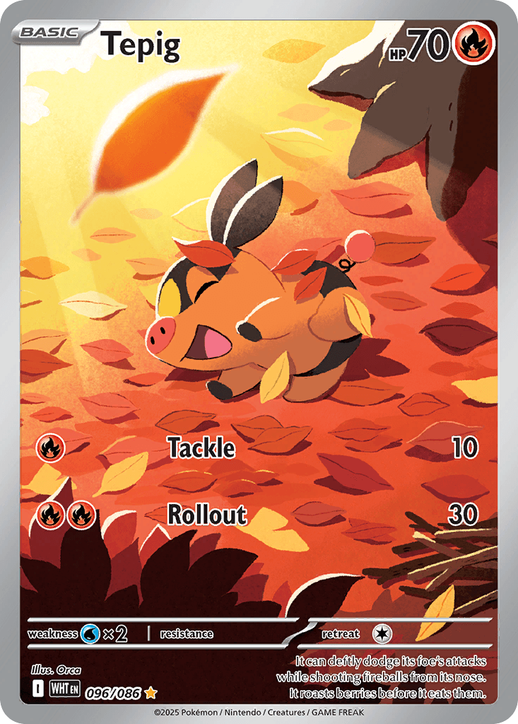 Tepig White Flare