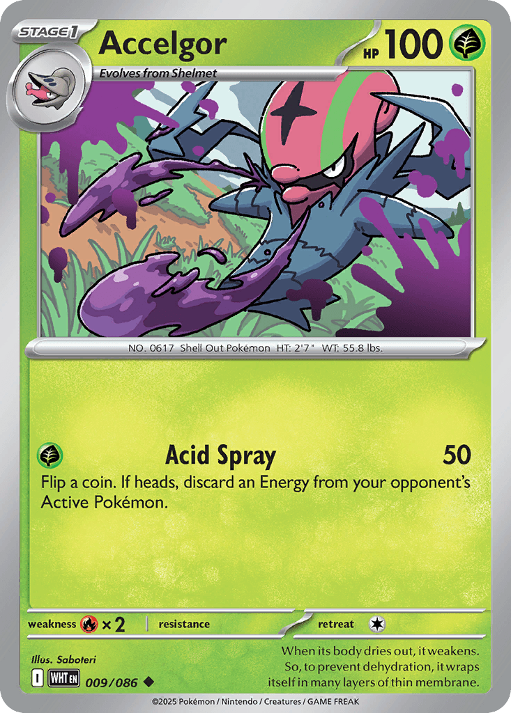 Accelgor White Flare