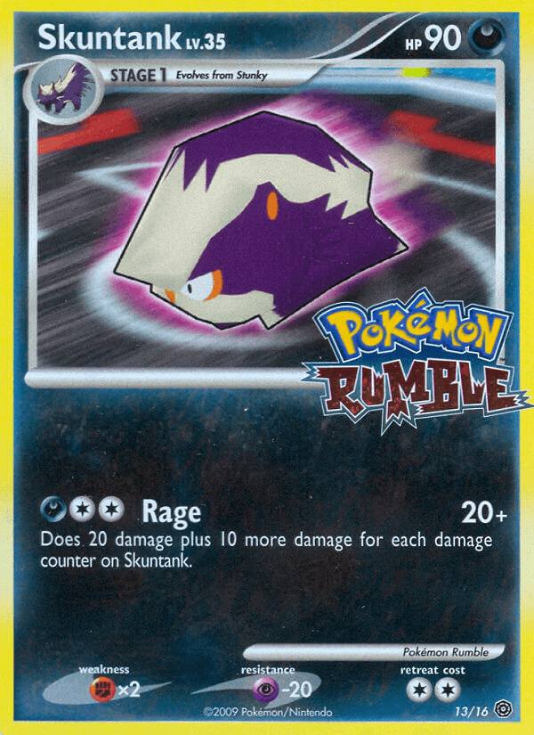 Skuntank Pokémon Rumble