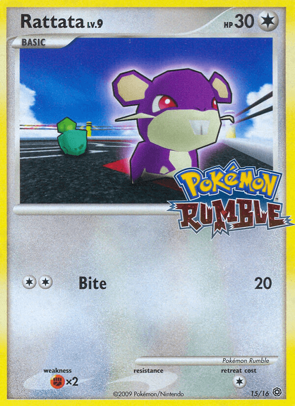 Rattata Pokémon Rumble