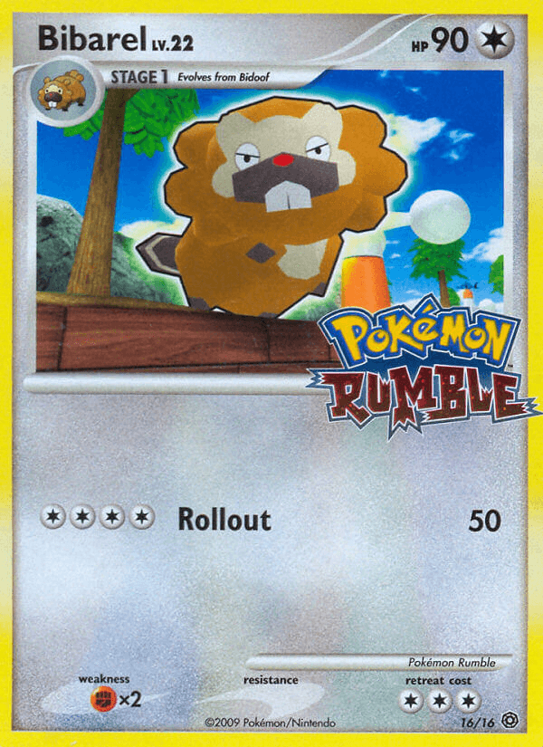 Bibarel Pokémon Rumble