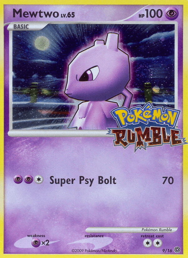 Mewtwo Pokémon Rumble