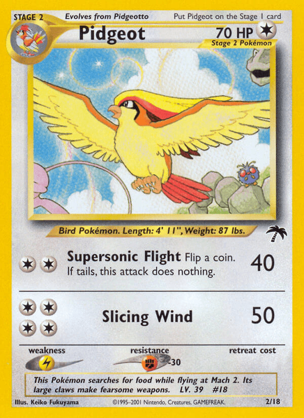 Pidgeot Southern Islands