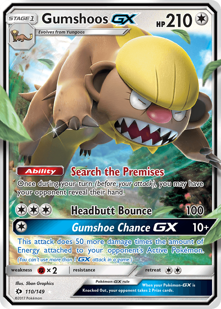 Gumshoos-GX Sun & Moon
