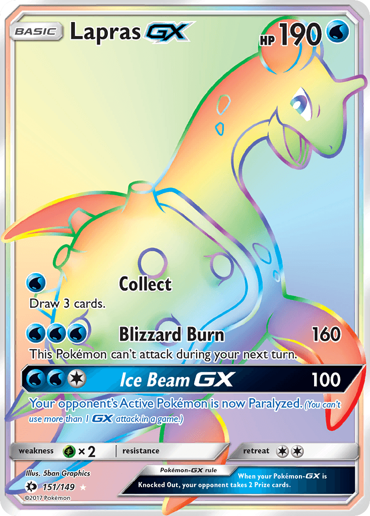 Lapras-GX Sun & Moon