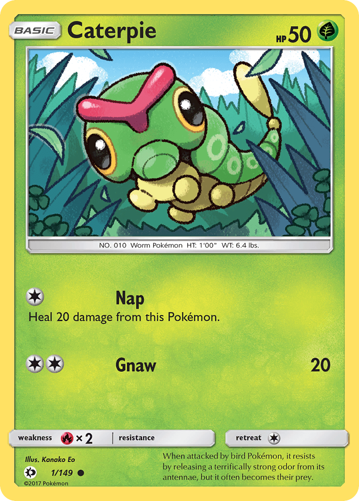 Caterpie Sun & Moon