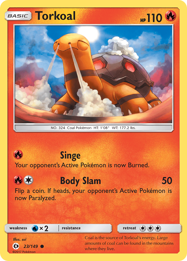 Torkoal Sun & Moon