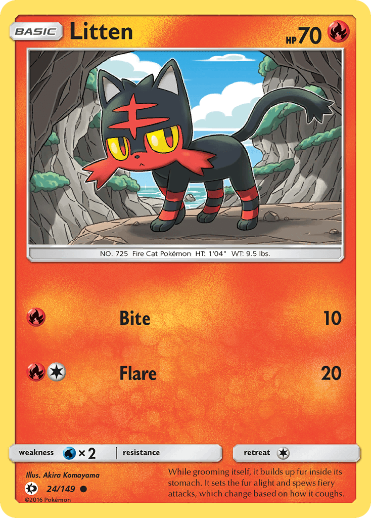 Litten Sun & Moon